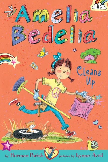 Amelia Bedelia Chapter Book #6: Amelia Bedelia Cleans Up - Retail Maharaj