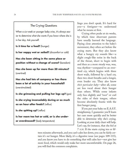 The Baby Whisperer Solves All Your Problems: By teaching you have to ask the right questions - Retail Maharaj