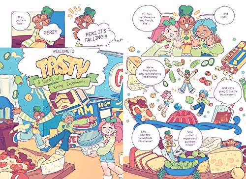Tasty: A History of Yummy Experiments (A Graphic Novel)