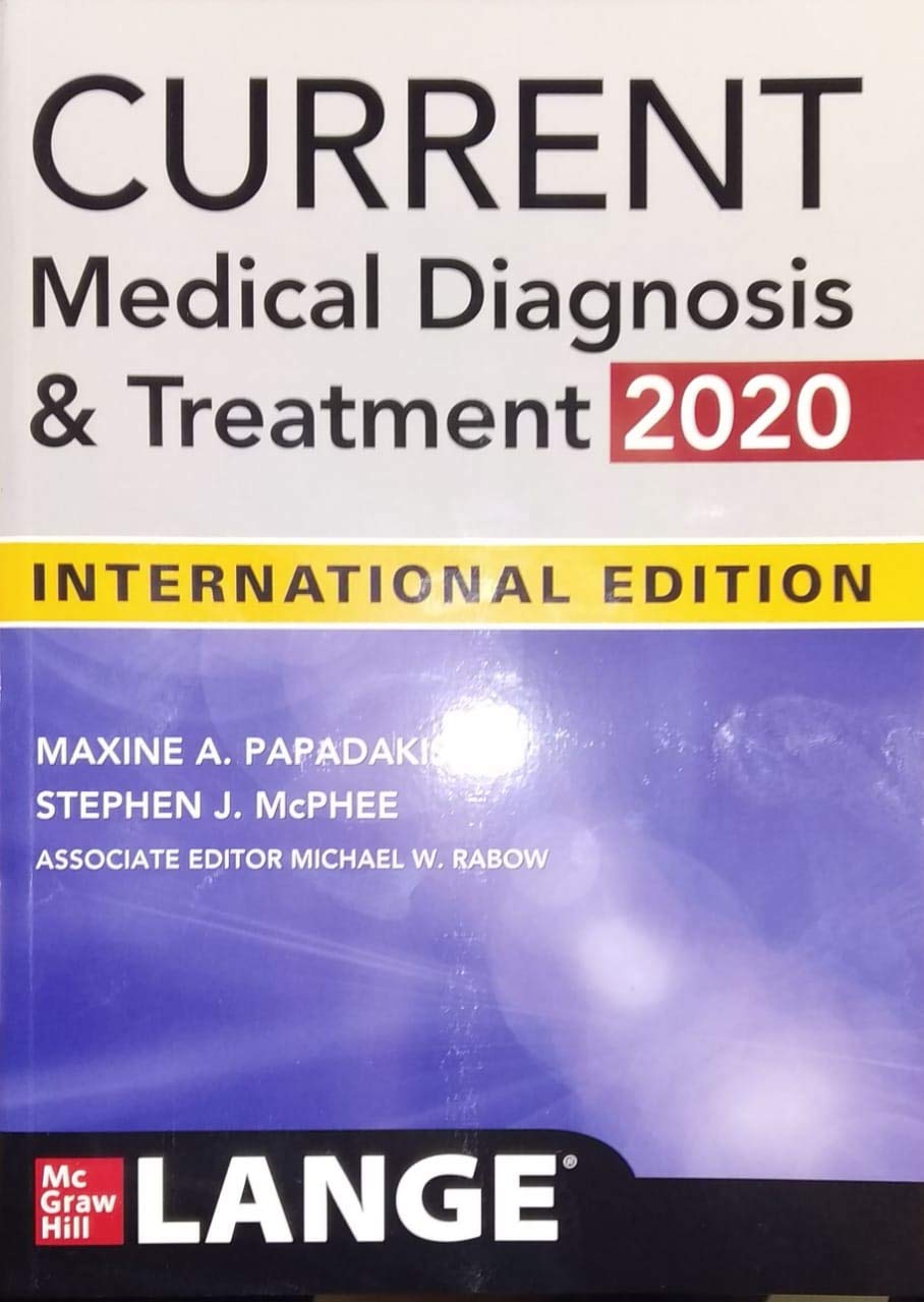 (OLD)CURRENT MEDICAL DIAGNOSIS & TREATMENT 2020 IE