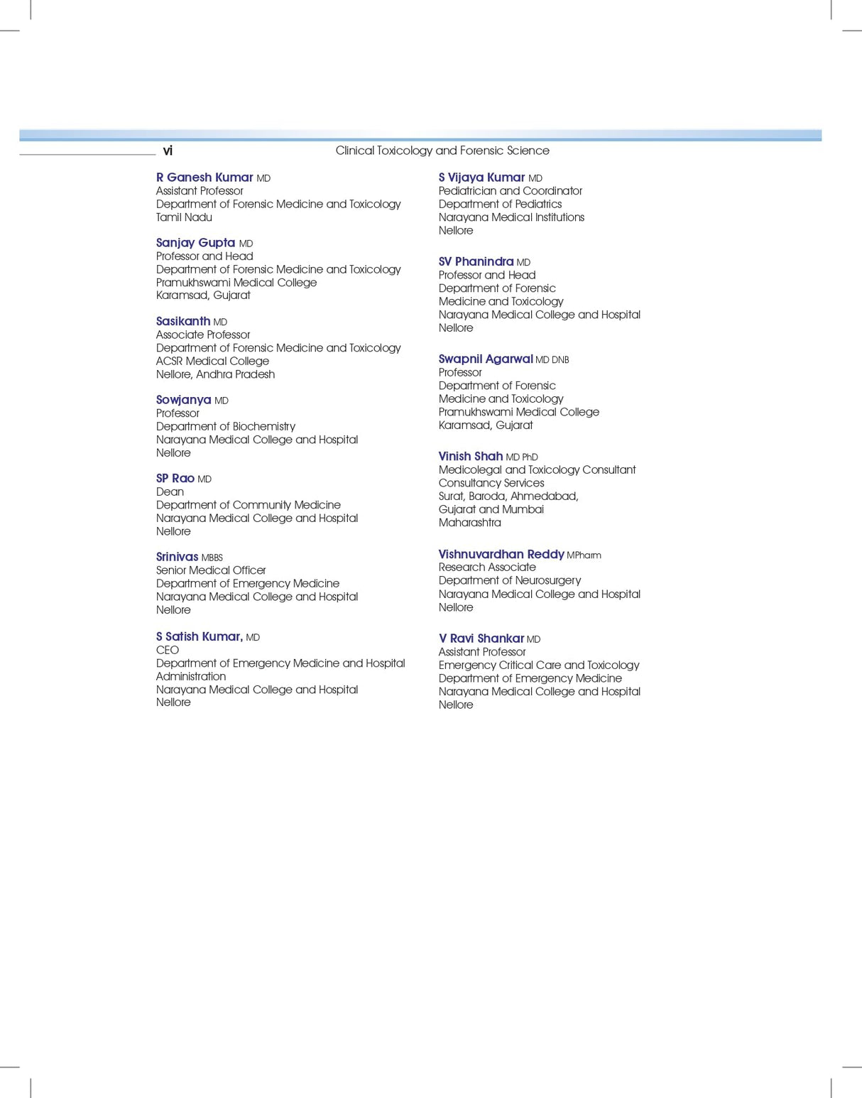 Clinical Toxicology and Forensic Science -2024