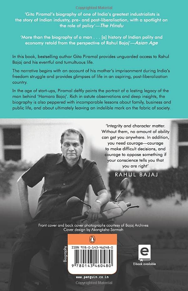 Rahul Bajaj: An Extraordinary Life | Official Biography of the chairman of Bajaj Group - Retail Maharaj