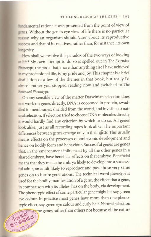 The Selfish Gene - 4th Edition | Popular Science Trade Book