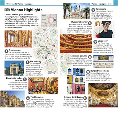 DK Eyewitness Top 10 Vienna (Pocket Travel Guide) - Retail Maharaj