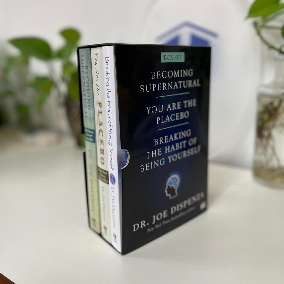 Dr. Joe Dispenza Box Set: Becoming Supernatural, You Are the Placebo, Breaking the Habit of Being Yourself - Retail Maharaj