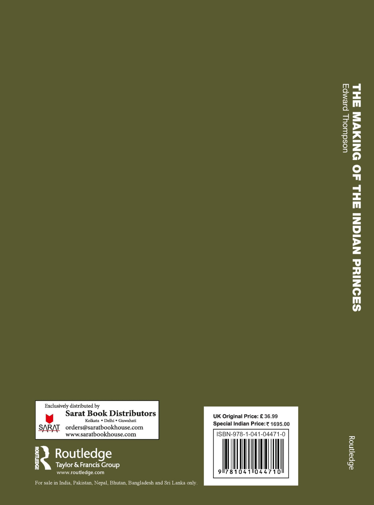 The Making of the Indian Princes - Retail Maharaj