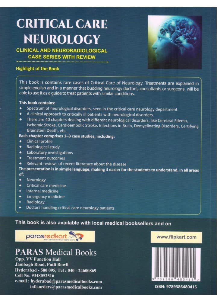 Critical Care Neurology : Clinical And Neuroradiological Case Series With Review