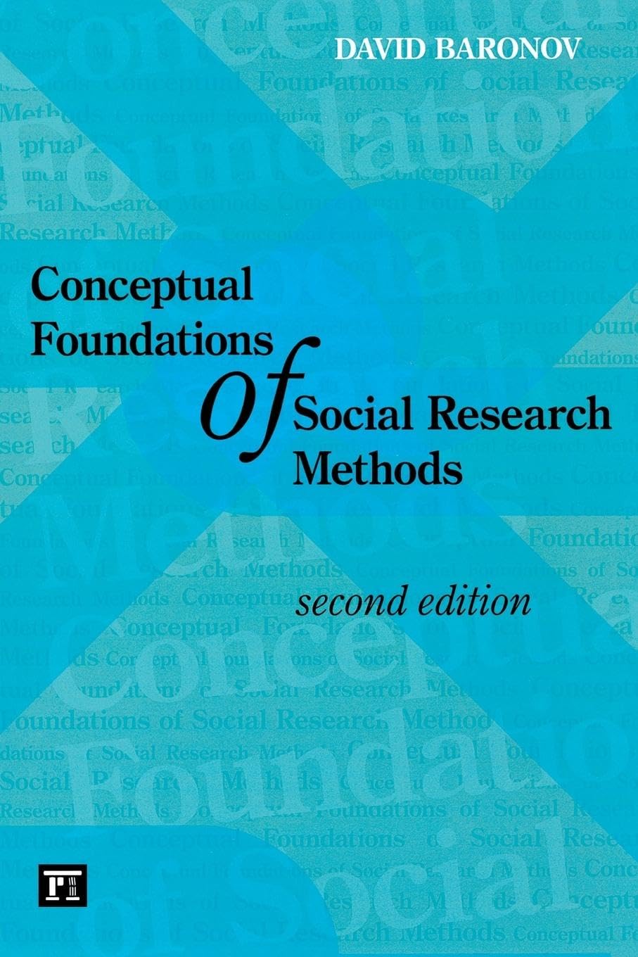 Conceptual Foundations of Social Research Methods - Retail Maharaj