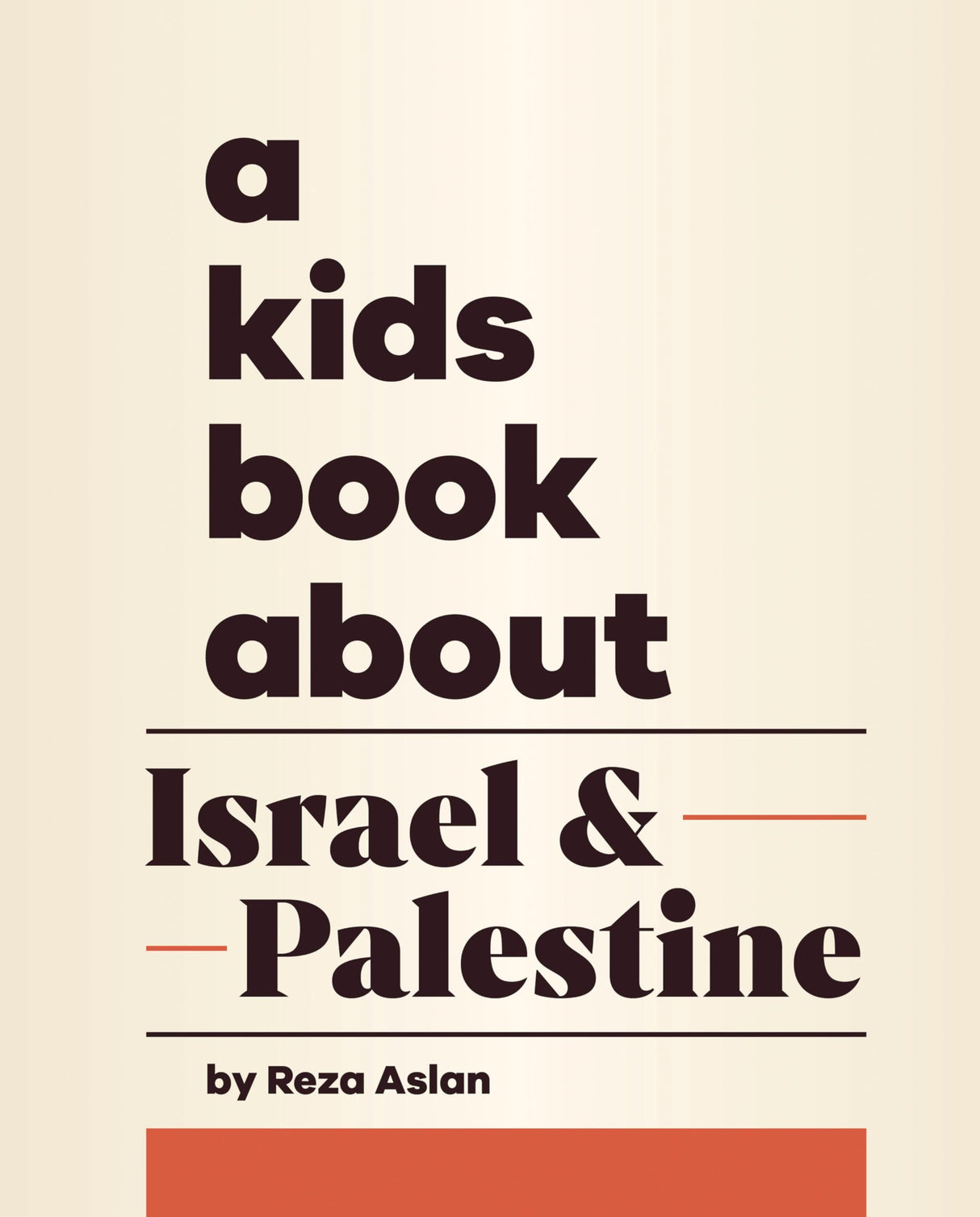 A Kids Book About Israel & Palestine - Retail Maharaj