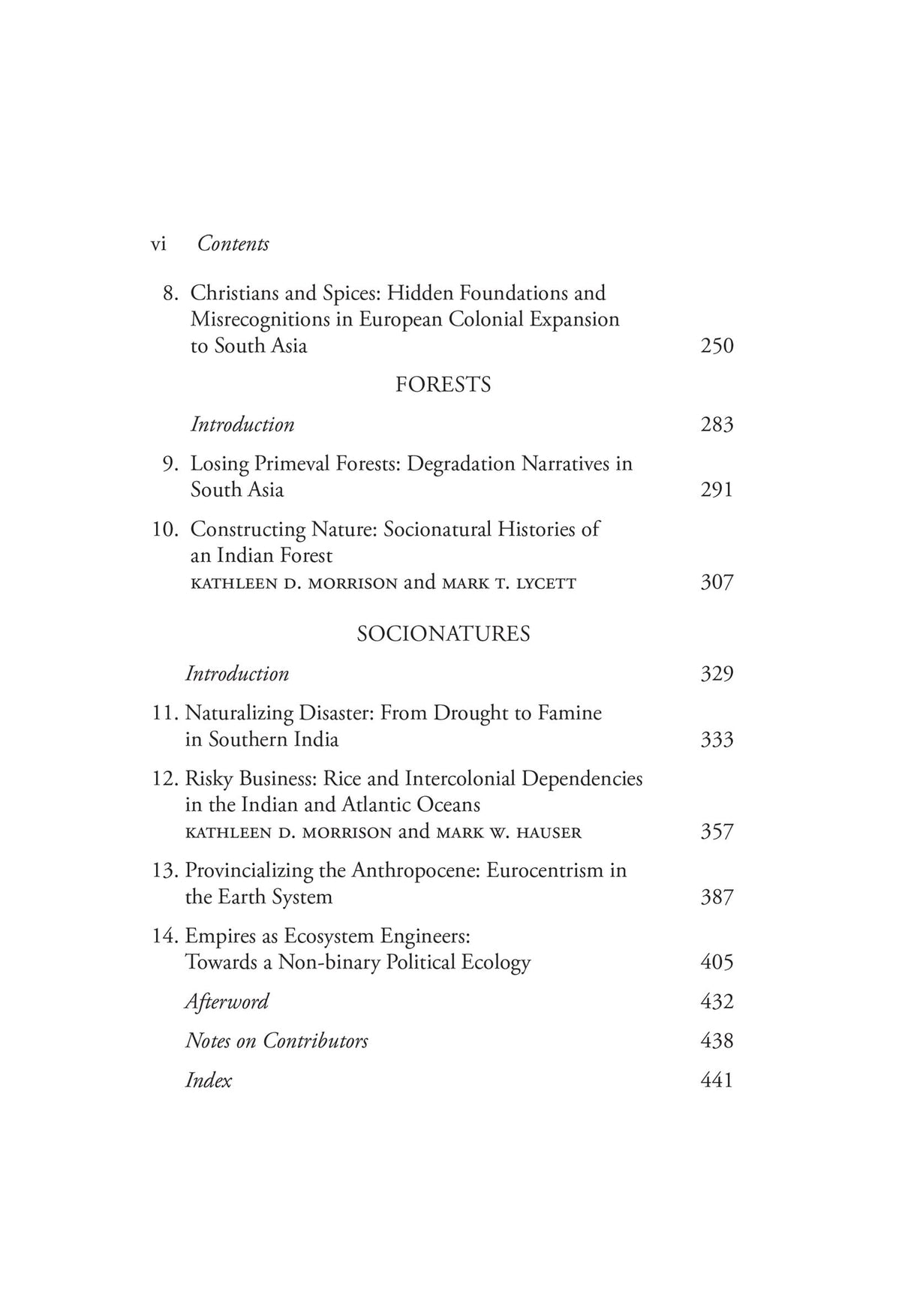 Primus Books - Forests, Foragers, and Empires: Socionatural Histories of Southern India - Retail Maharaj