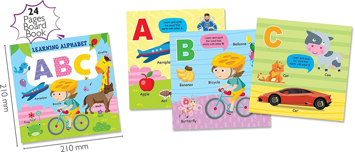 Hello Friend ABC Learning Alphabet Puzzle Board Book - Retail Maharaj
