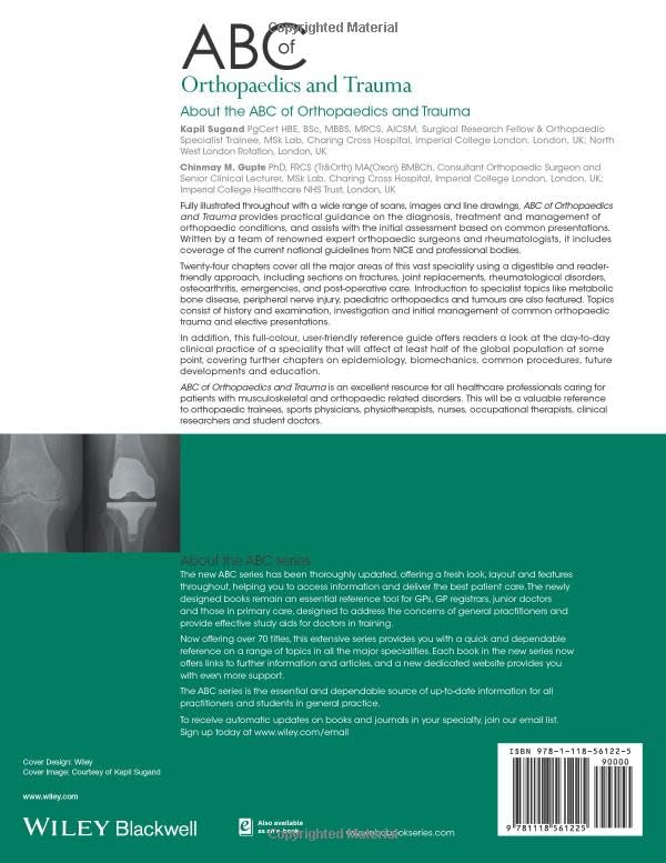 ABC of Orthopaedics and Trauma: 257 (ABC Series)