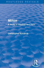 Milton (Routledge Revivals): A Study in Ideology and Form - Retail Maharaj