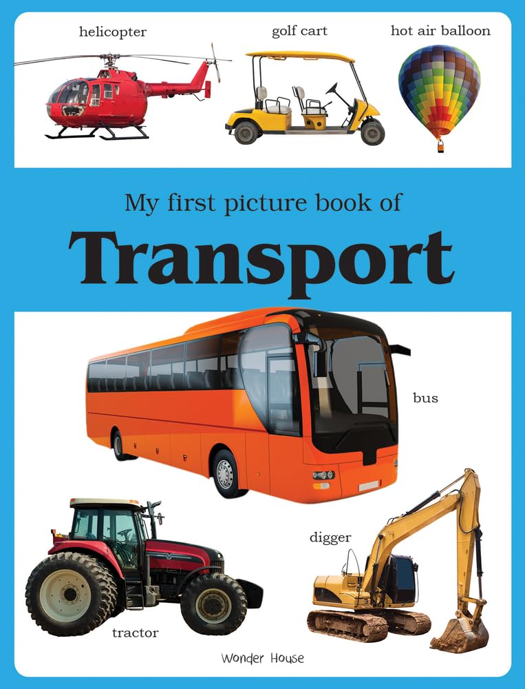 My first picture book of Transport: Picture Books for Children - Retail Maharaj