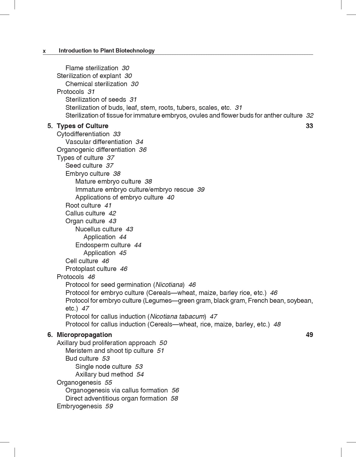 Introduction to Plant Biotechnology, 4/e