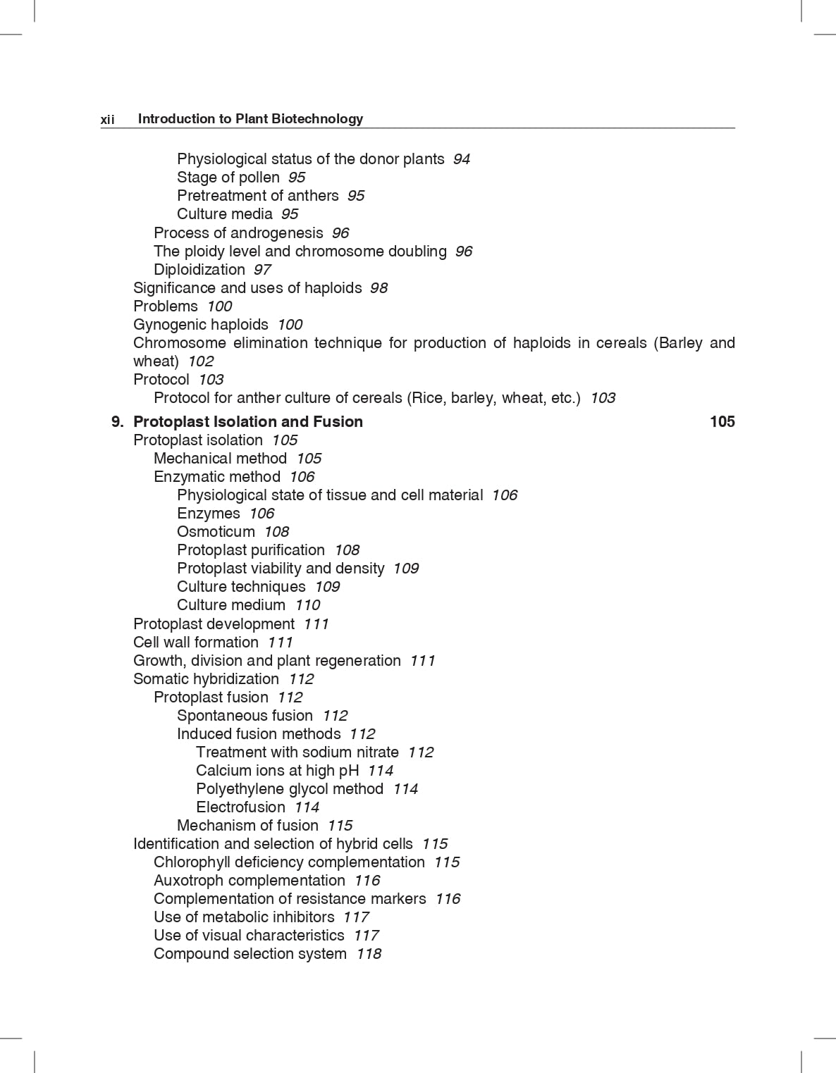 Introduction to Plant Biotechnology, 4/e