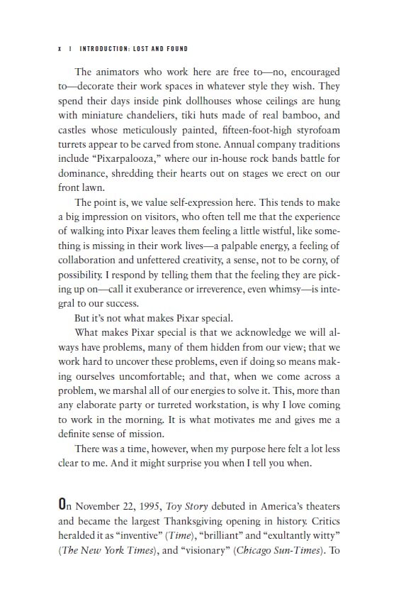 Creativity, Inc.: an inspiring look at how creativity can - and should - be harnessed for business success by the founder of Pixar