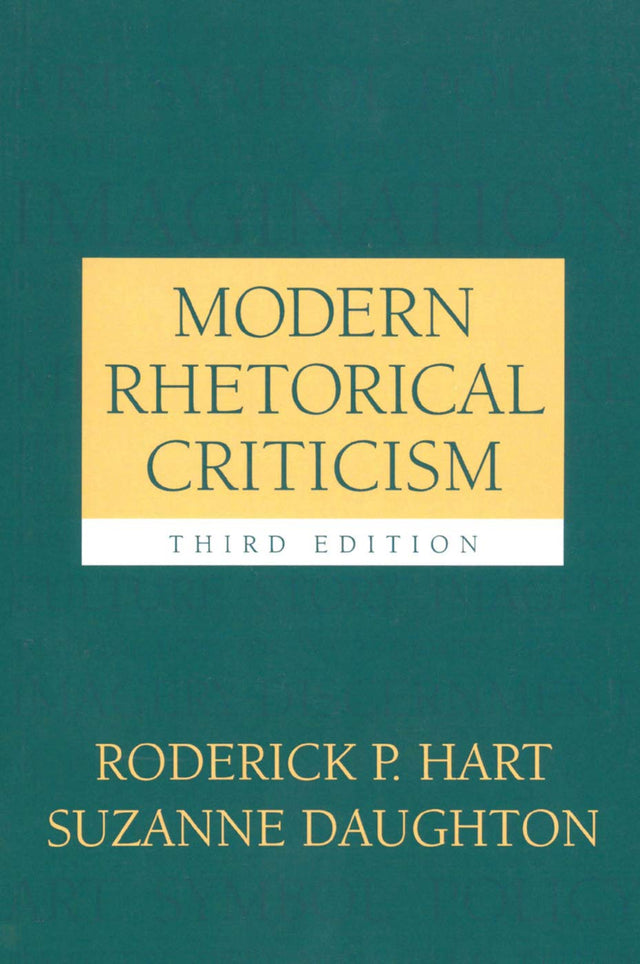 Modern Rhetorical Criticism - Retail Maharaj