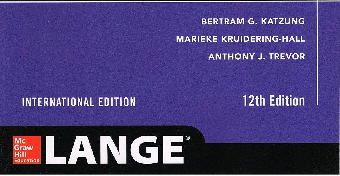 katzung & Trevor's Pharmacology Examination and Board Review,12th Edition