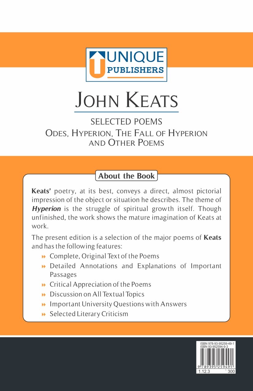 John Keats: Selected Poems