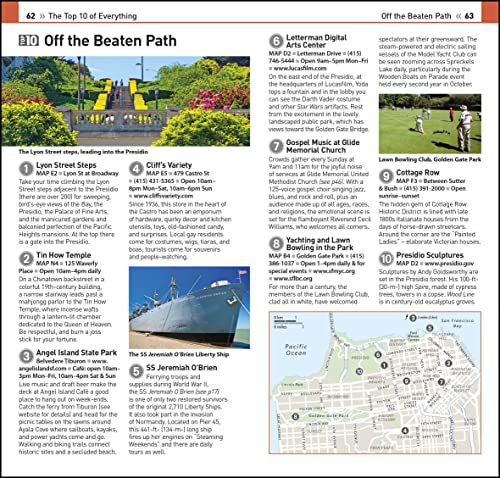 DK Eyewitness Top 10 San Francisco (Pocket Travel Guide) - Retail Maharaj