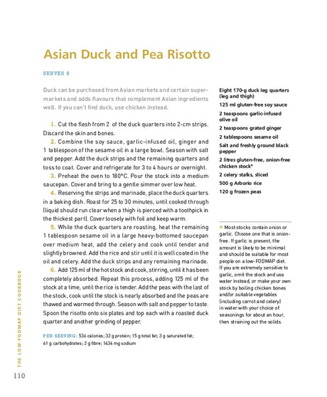 The Low-FODMAP Diet Cookbook - Retail Maharaj