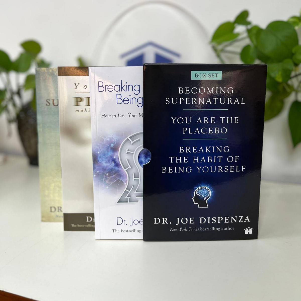 Dr. Joe Dispenza Box Set: Becoming Supernatural, You Are the Placebo, Breaking the Habit of Being Yourself - Retail Maharaj
