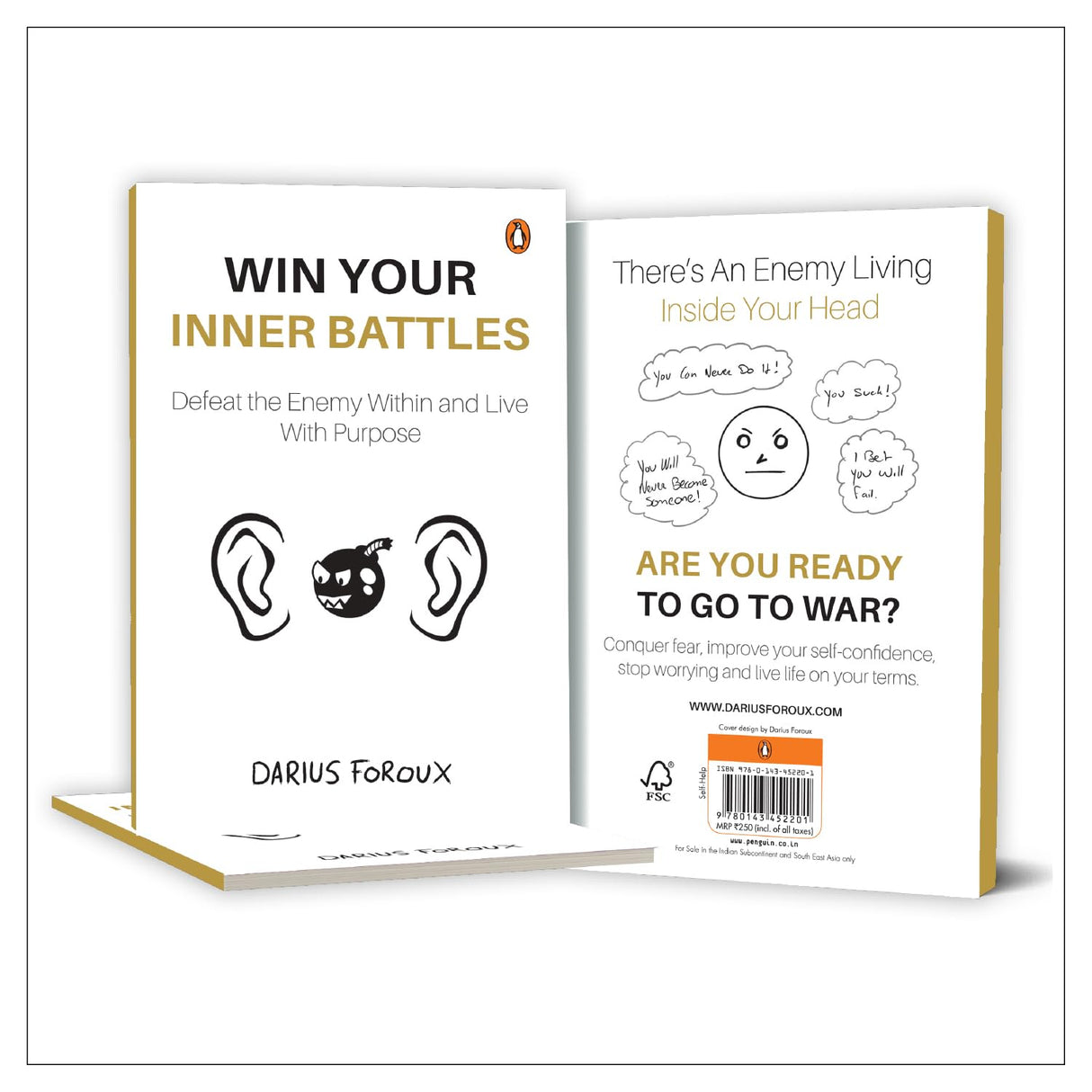 Win Your Inner Battles: Defeat the Enemy Within and Live With Purpose | Overcome Fear, Build Confidence & Conquer Self-Doubt - Retail Maharaj