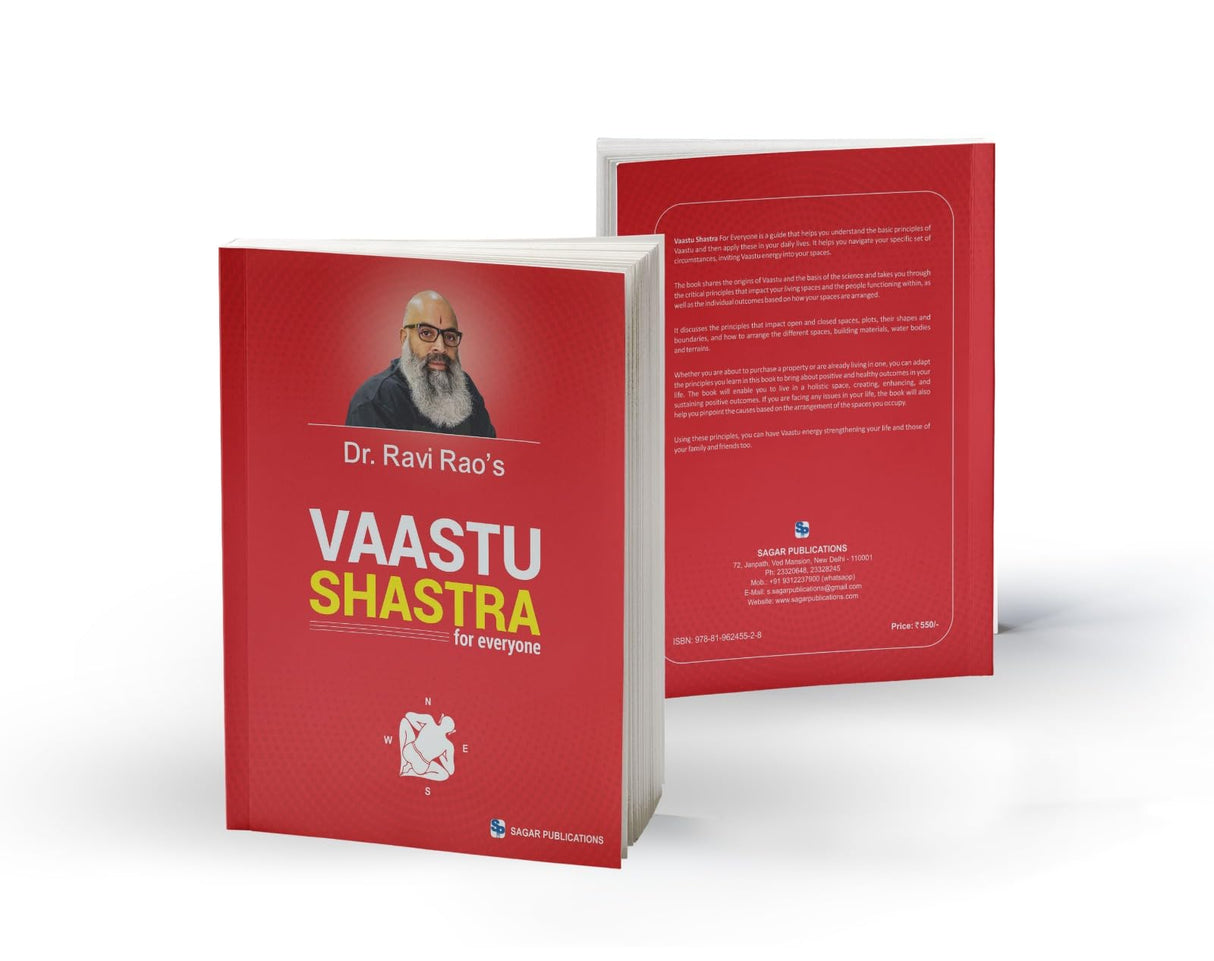 Vaastu Shastra Book for Everyone I Vastushastra Wastu Shastra book with Key to Happiness , Wealth, Health and Prosperity in Life BY Dr. Ravi Rao - Retail Maharaj