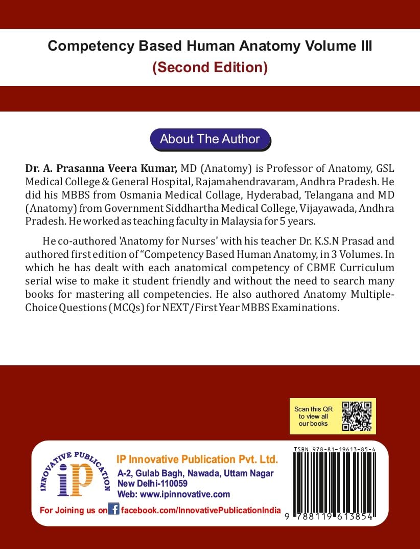 Competency Based Human Anatomy Volume III (Second Edition)