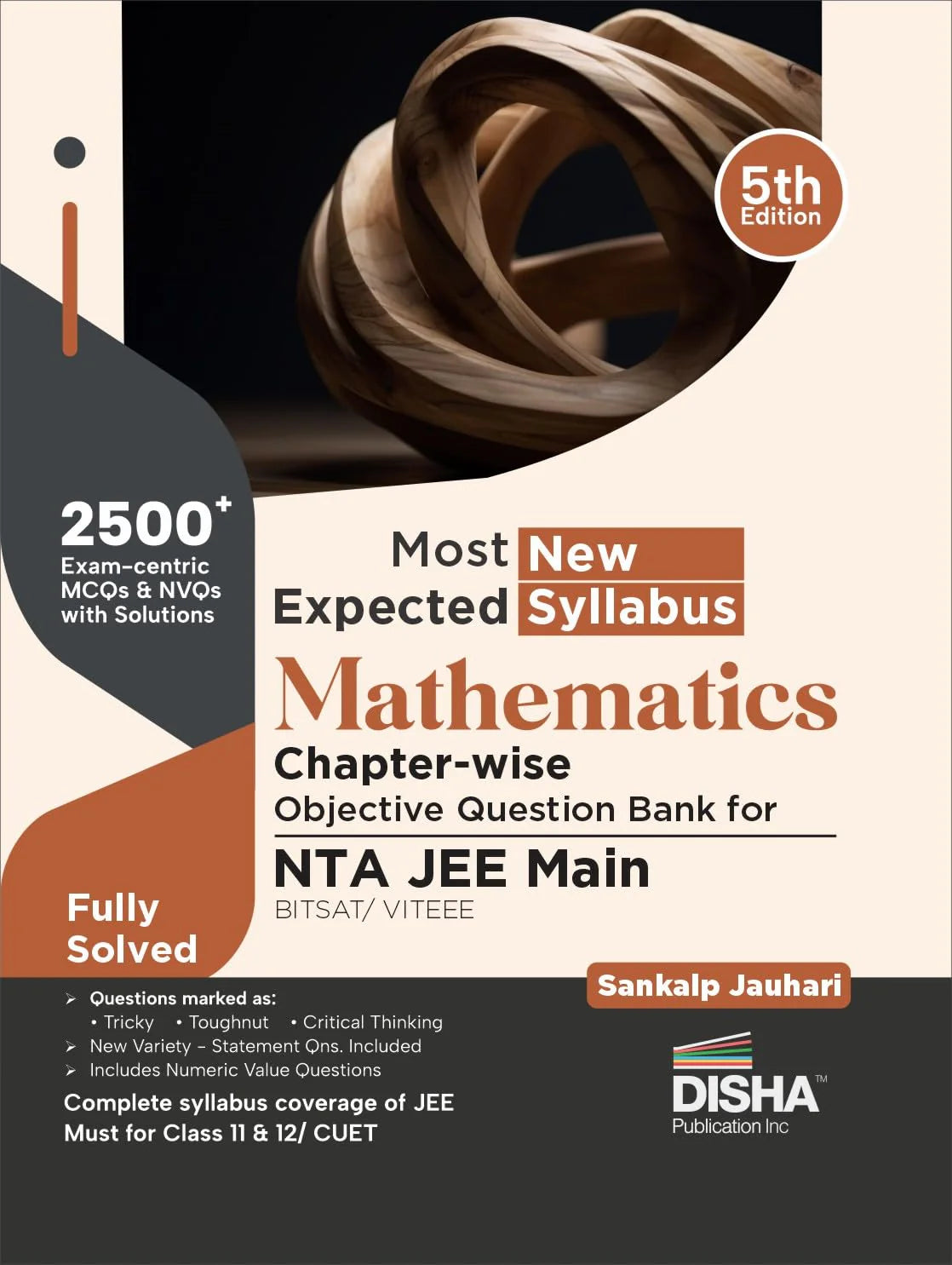 Most Expected New Syllabus Mathematics Chapter-wise Objective Question Bank for NTA JEE Main/ BITSAT/ VITEEE 5th Edition - Retail Maharaj