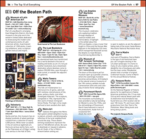 DK Eyewitness Top 10 Los Angeles (Pocket Travel Guide) - Retail Maharaj