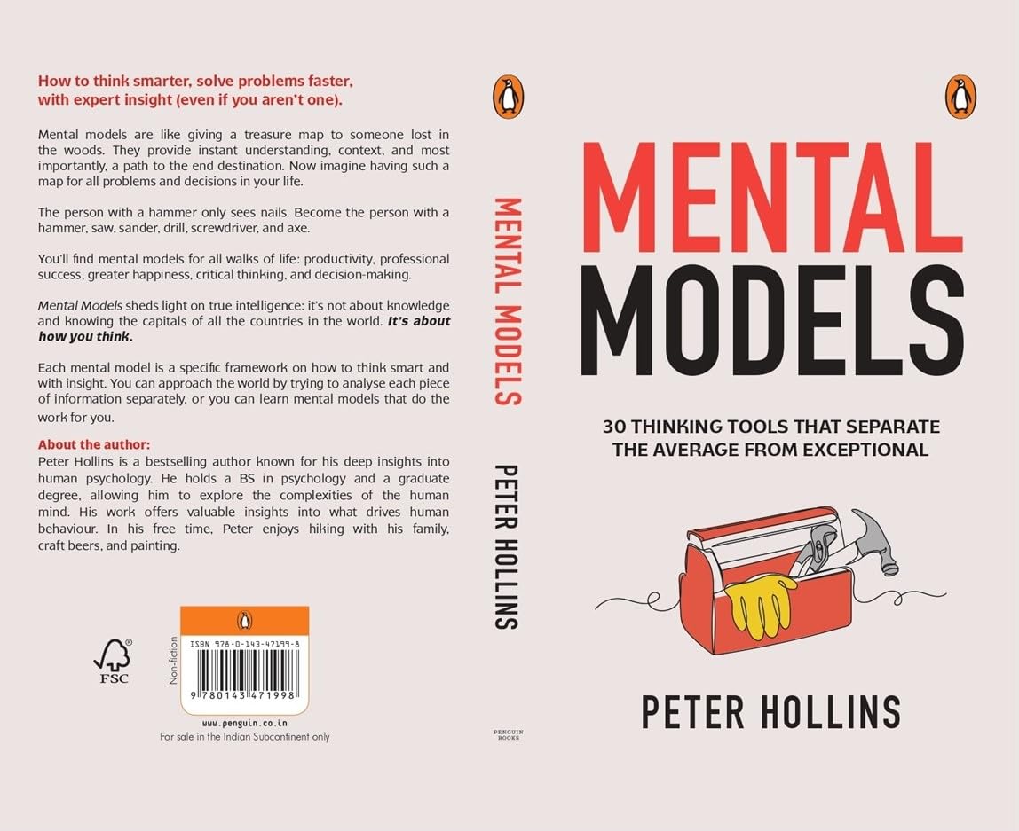 Mental Models: 30 Thinking Tools that Separate the Average from Exceptional | Improved Decision-Making, Logical Analysis, and Problem-Solving - Retail Maharaj