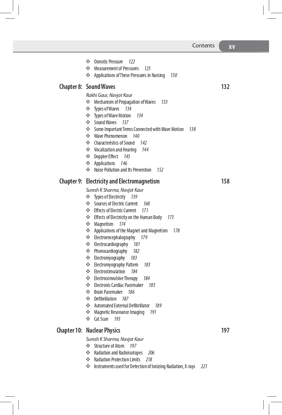 BIOPHYSICS IN NURSING