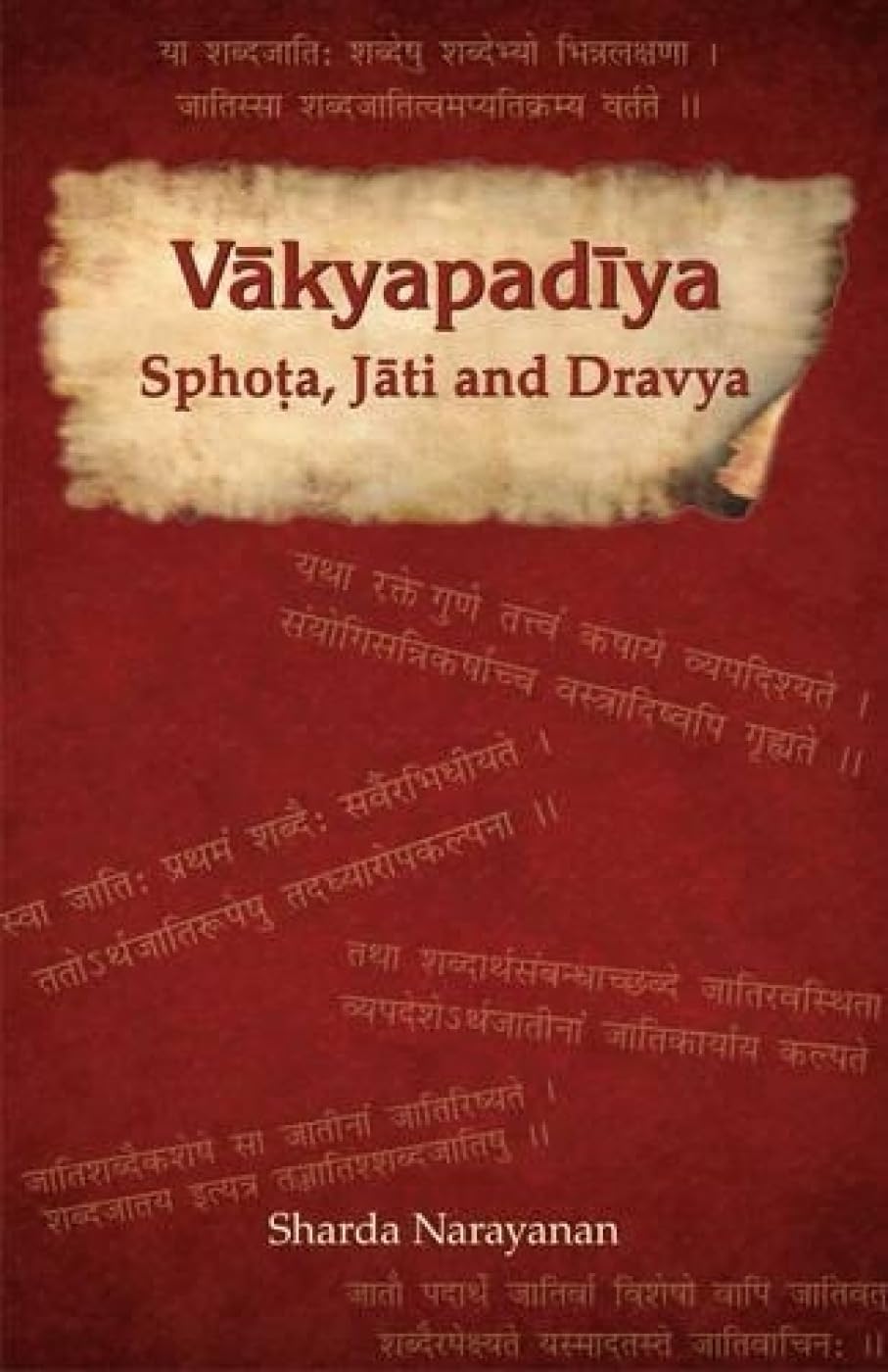 Vakyapadiya Sphota Jati and Dravya - Retail Maharaj