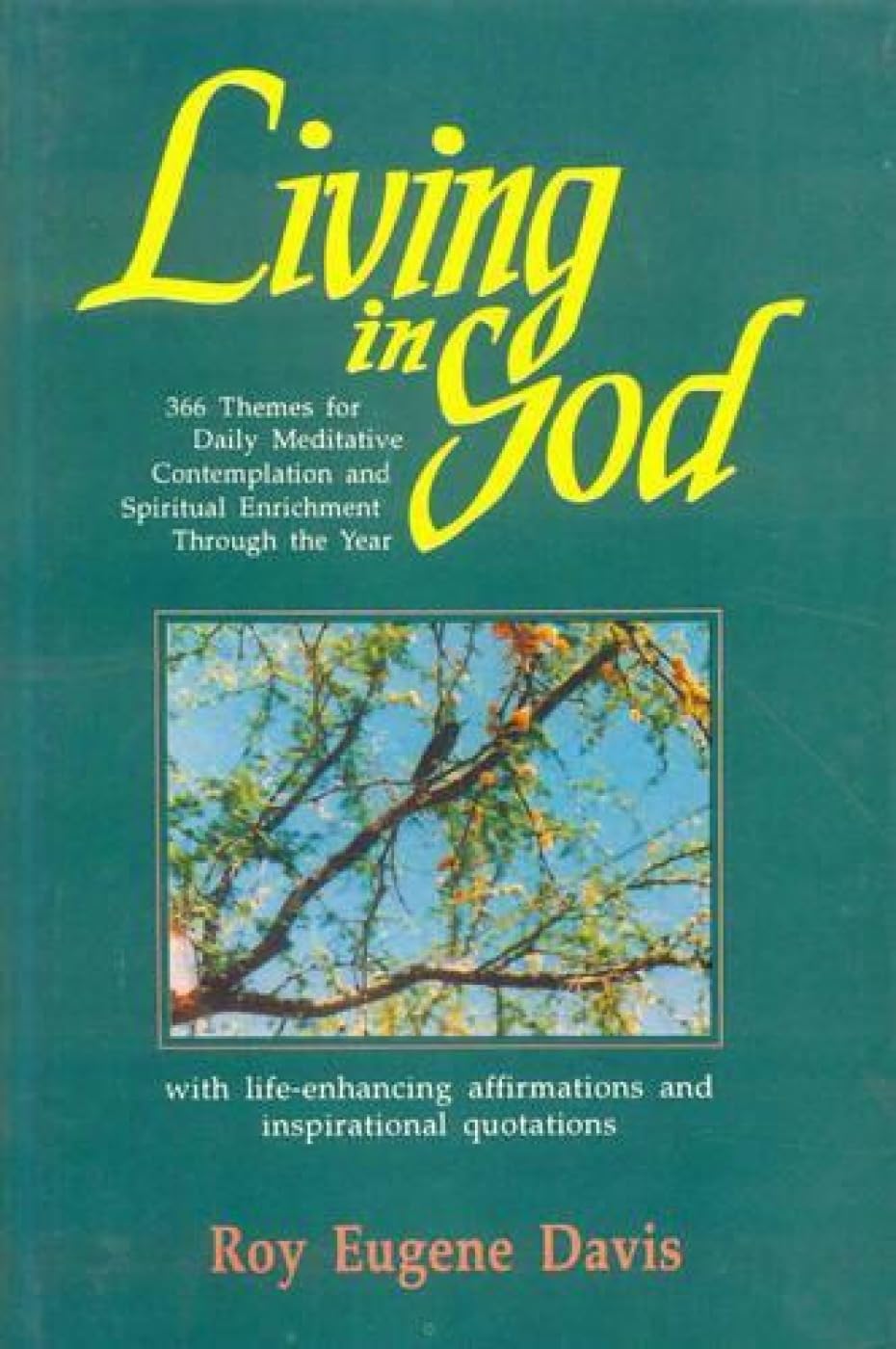 Living in God: 366 Themes for Daily Meditative Contemplation and Spiritual Enrichment: With Life-Enchancing Affirmations and Inspirational Quotations - Retail Maharaj