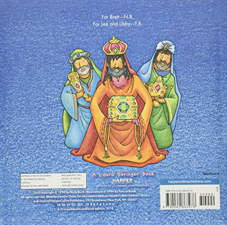 Christmas in the Manger Padded Board Book: A Christmas Holiday Book for Kids - Retail Maharaj