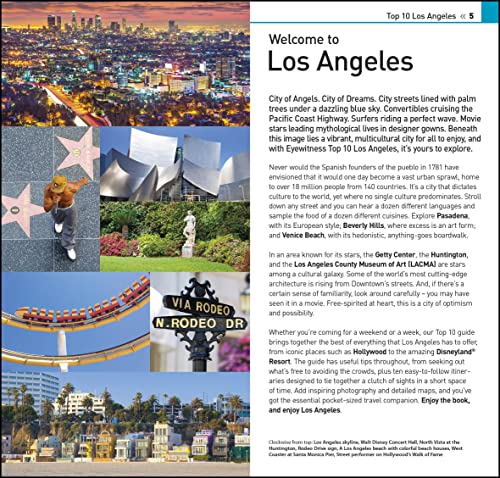 DK Eyewitness Top 10 Los Angeles (Pocket Travel Guide) - Retail Maharaj