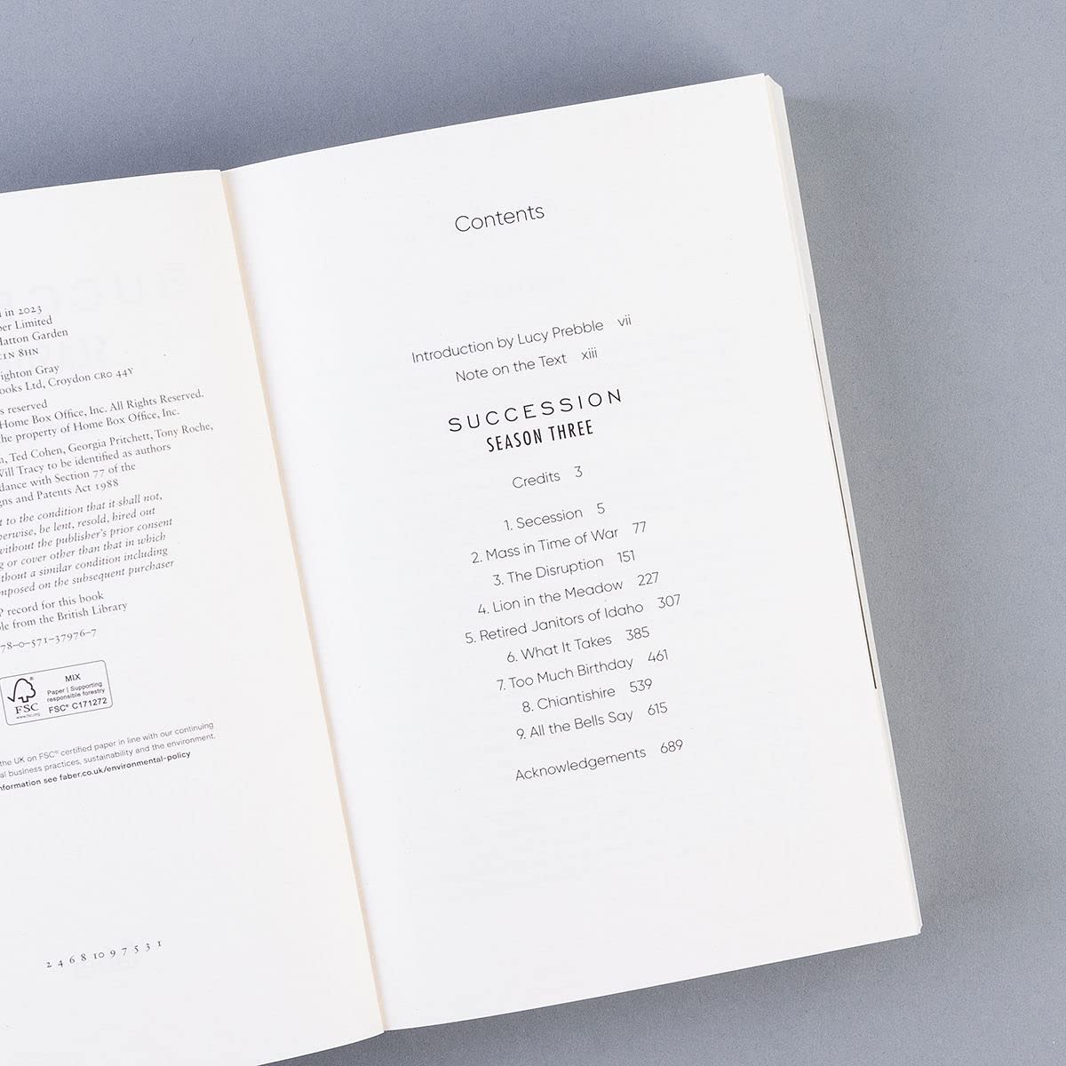 Succession – Season Three: The Complete Scripts