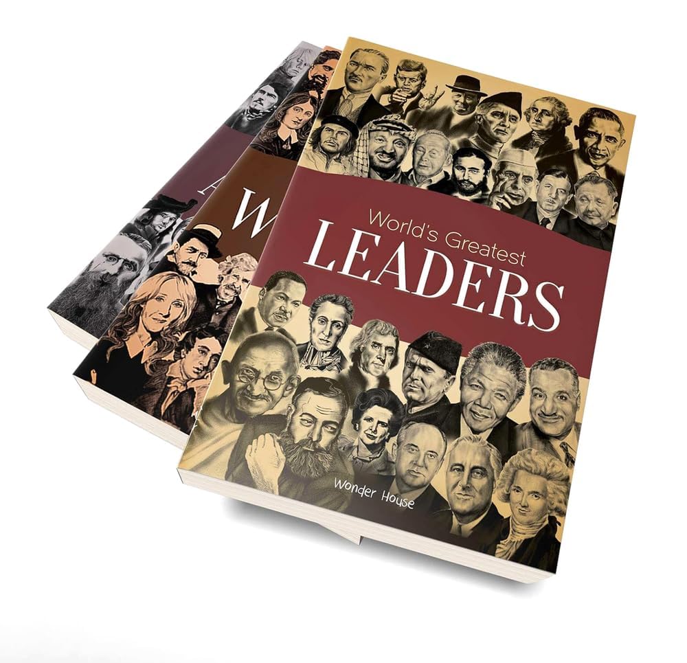 World's Greatest Library : A Collection of 200 Inspiring Personalities (Box Set of 8 Biographies) - Retail Maharaj