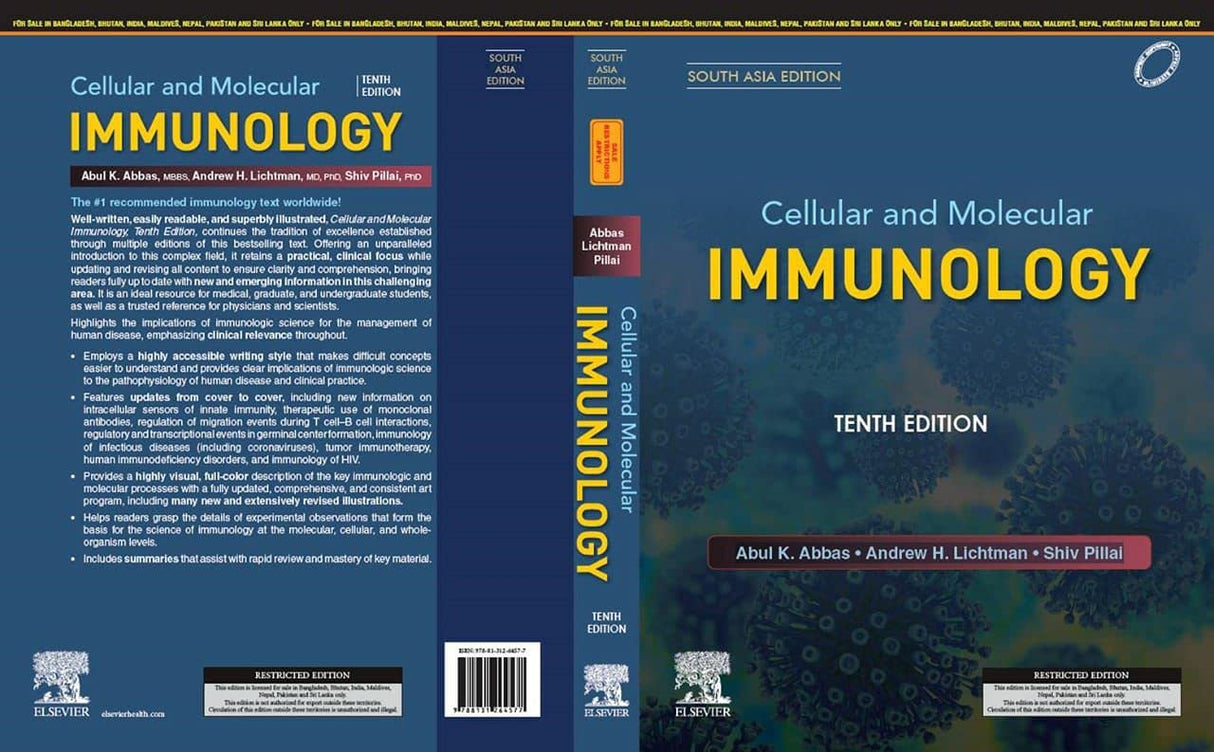 Cellular And Molecular Immunology 10Ed (Sae) (Pb 2022)