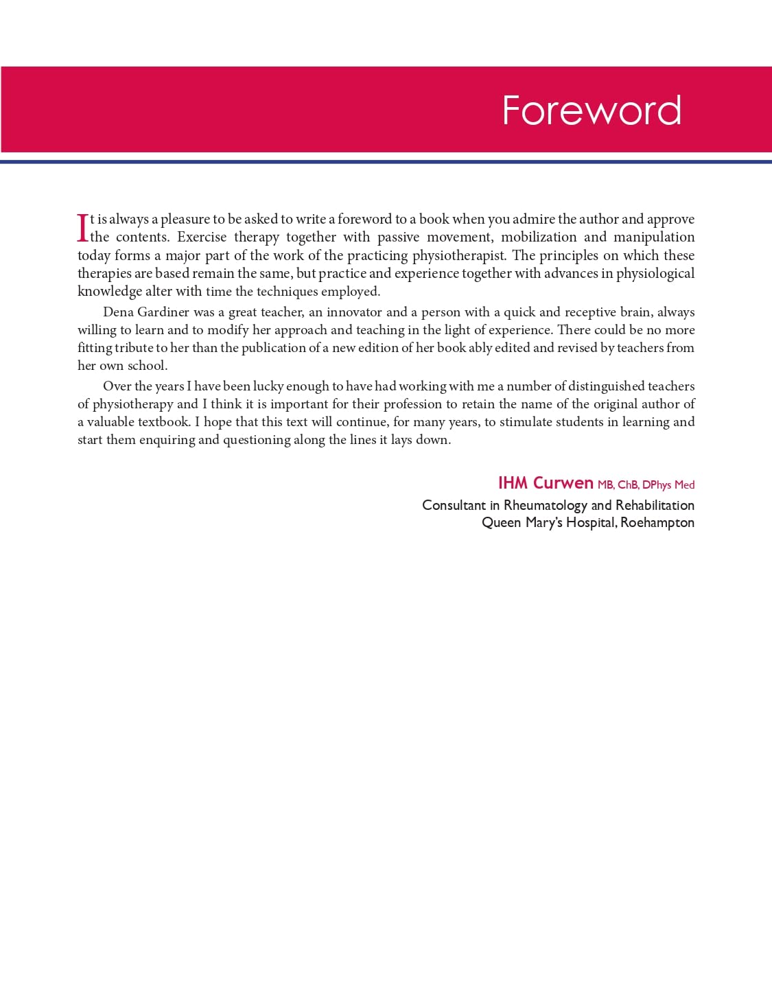 The Principles Of Exercise Therapy 4Ed Revised (Pb 2025)