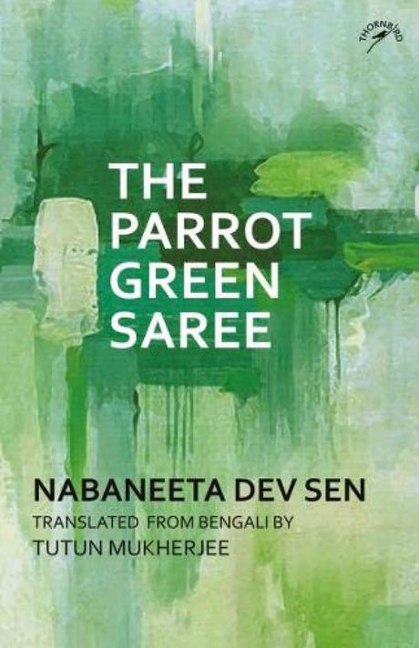 The Parrot Green Saree (H.B) - Retail Maharaj