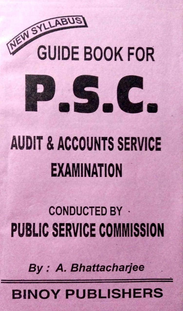 Guide book for West Bengal P.S.C Audit & Accounts Service Examination in English - Retail Maharaj