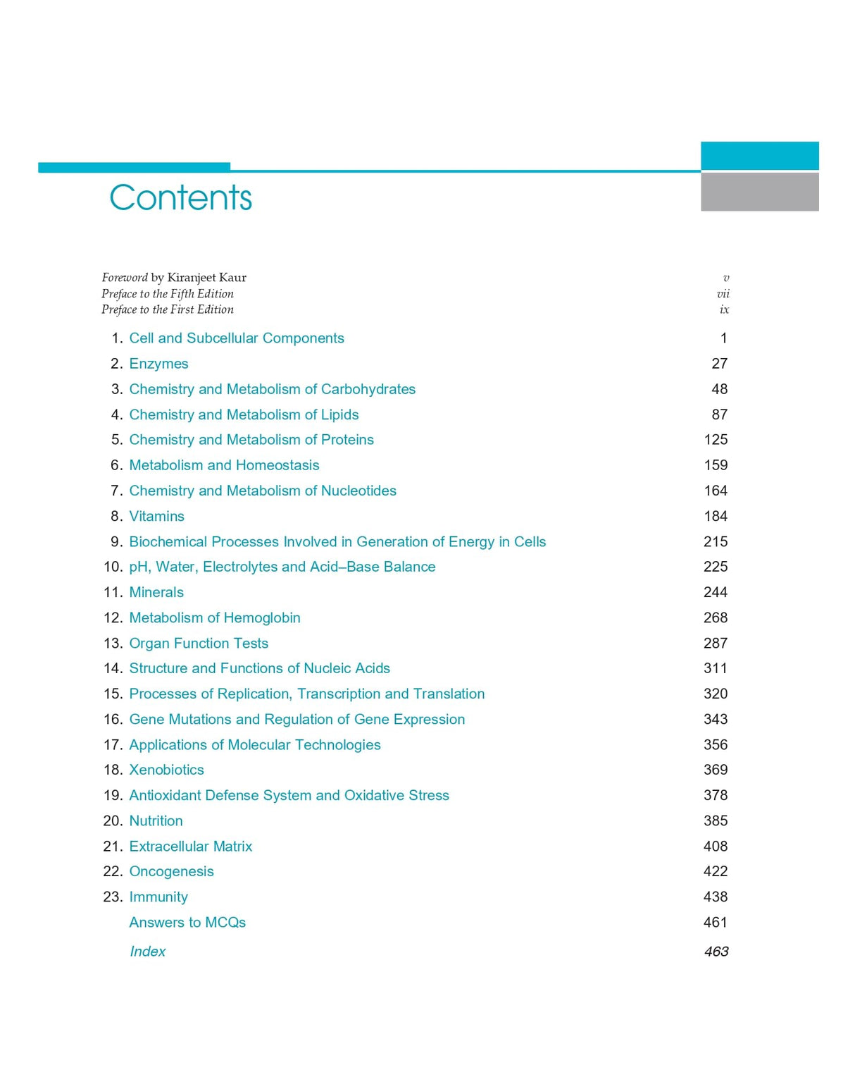 Textbook of Biochemistry 5/e