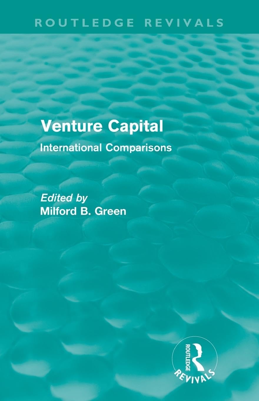 Venture Capital: International Comparions - Retail Maharaj