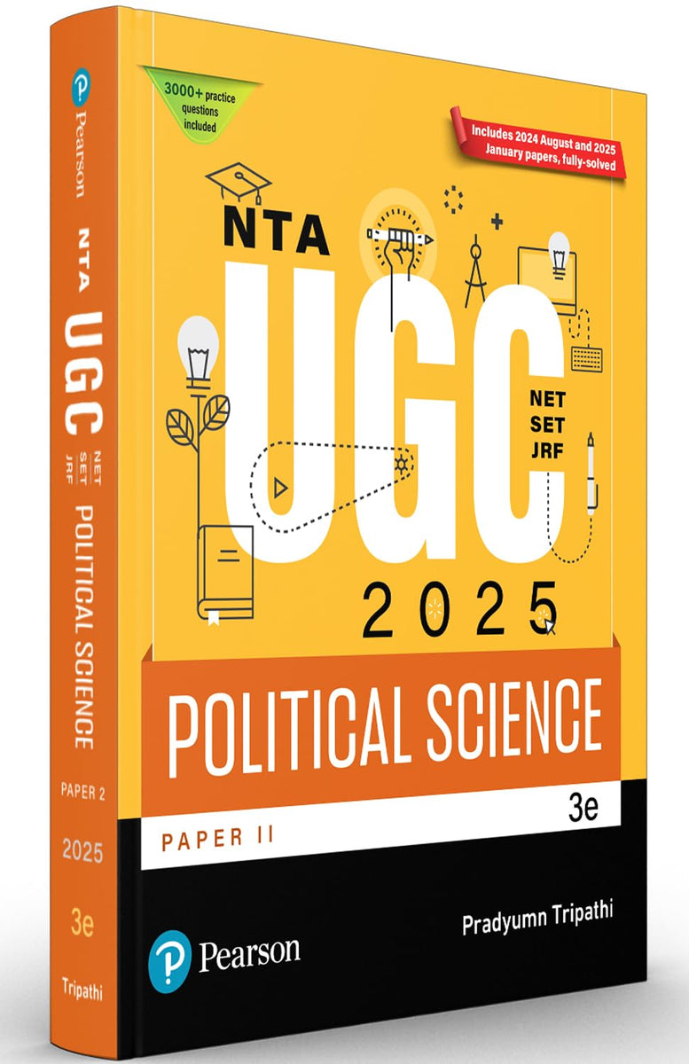 Pearson NTA UGC NET Paper 2 Political Science 2025 | SET, JRF | Includ