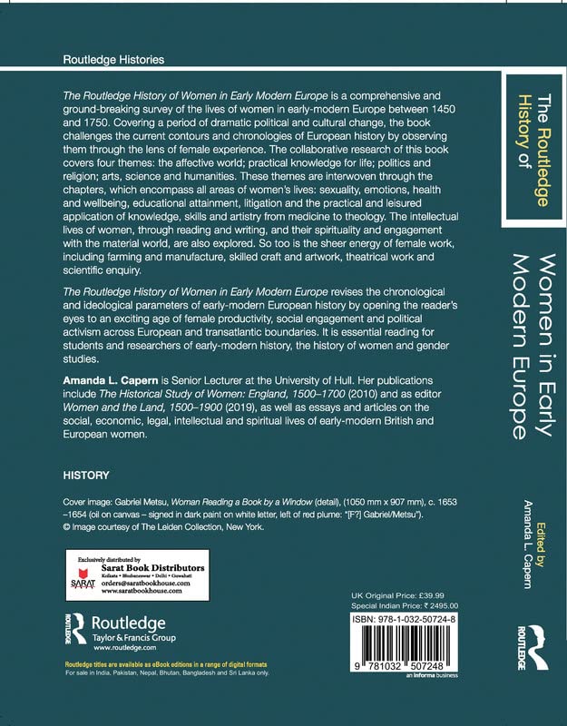 The Routledge History of Women in Early Modern Europe - Retail Maharaj