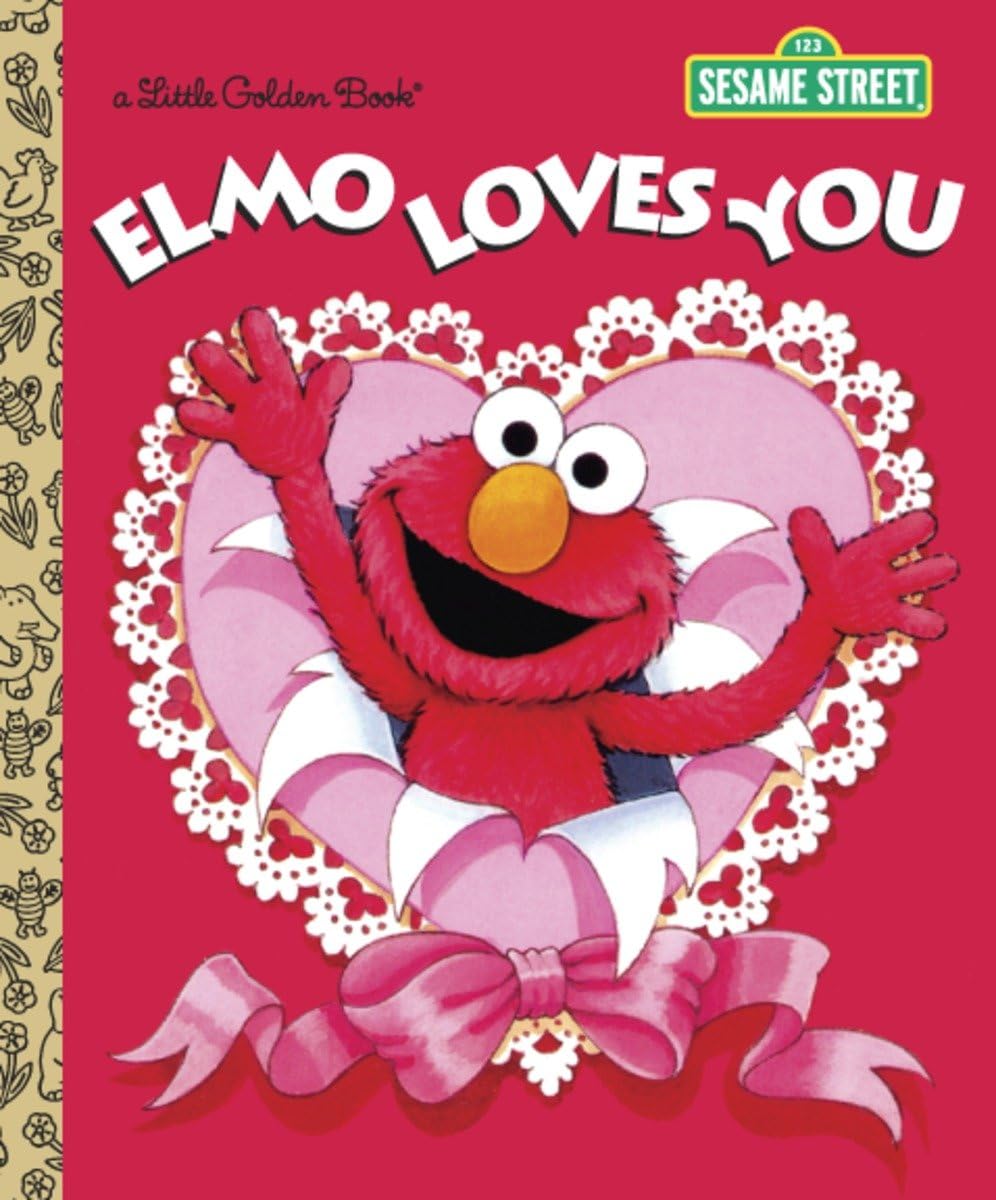 Elmo Loves You (Sesame Street): A Poem by Elmo (Little Golden Book) - Retail Maharaj