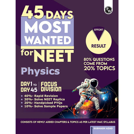 45 Days Most Wanted For NEET Physics - Retail Maharaj